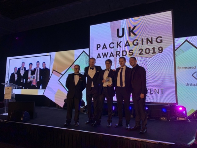 Several members of British Glass were victorious at the Packaging Awards 2019
